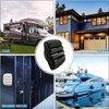 Black Exhaust Ventilation Plate for Your Enclosed Trailer Vent -