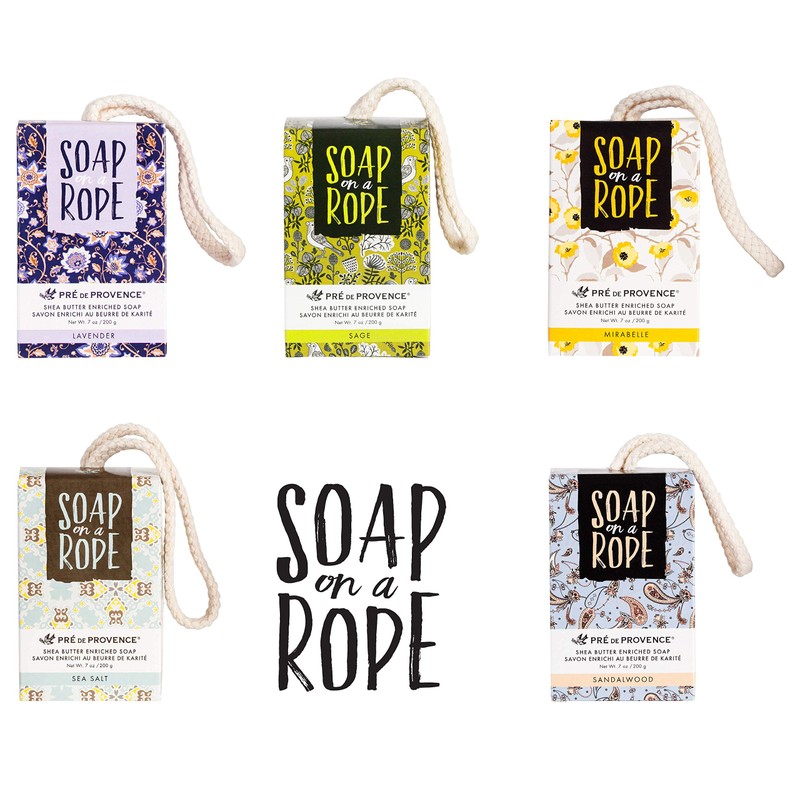 Pre de Provence Soap On a Rope, Sea Salt, 200