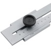 Precision Marking Gauge, 0-200mm Stainless Steel Scribing Gauge, Woodworking Measuring