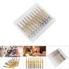 10pcs Hex Shank Drill Bit Metric Screw Thread Tap Titanium