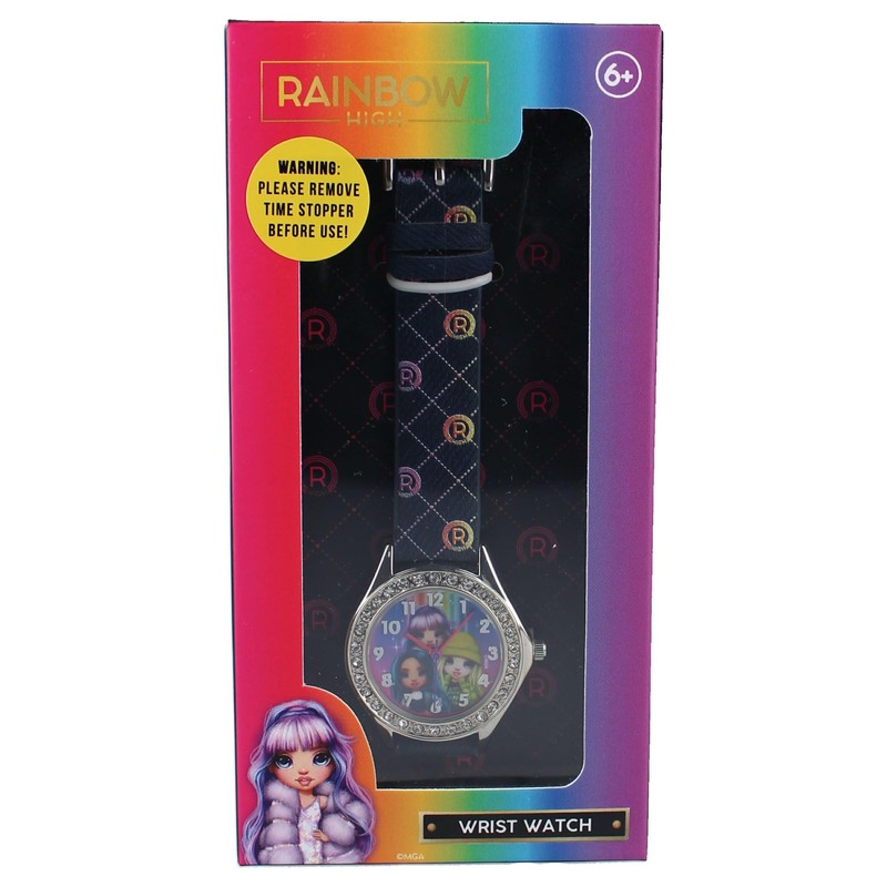 Rainbow High Watch Kids Time! - Navy, blue, Bracelet