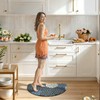 KIMODE Half Circle Kitchen Mats for Floor Cushioned Anti Fatigue,Semi