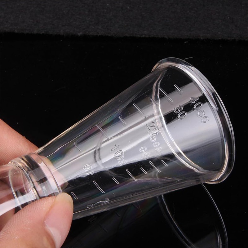COMZPLIFE 10Pcs Double Head Jigger Plastic Cocktail Jigger Bar Measuring