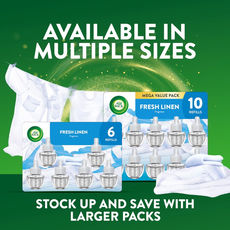 Air Wick Scented Oils 0+7 Fresh Linen