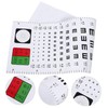 Zerodeko Professional Eye Test Chart for Wall Visual Testing Chart