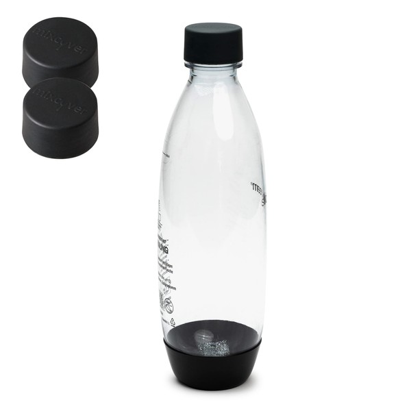 mixcover Lid Compatible with SodaStream Plastic Bottles PET Plastic Bottles Replacement Lid