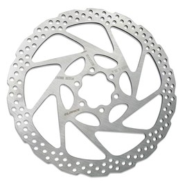 Clarks Cycle Systems TL-027 Steel 6-Bolt Disc Brake Rotor, Silver, 203mm