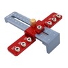 Cabinet Hardware Jig Accurate Fast Small Woodworking Drilling Guide Tool