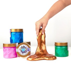 Lovin Slime - Putty Pearl 210ml, Fidget Toys Stretchy Anti-Stress Slime - Squishy Kids Slime for Party Bags Fillers - Fun and Relaxing Playtime Activity