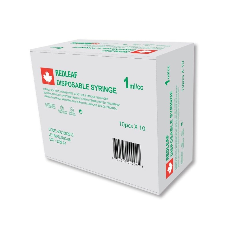 1ml 0.36x13mm Plastic Multiple Uses Measuring Tools Box/100, 28G
