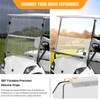 RIZINKART Golf Cart Windshield for Yamaha G29,Customize 5MM Thicken Windshield