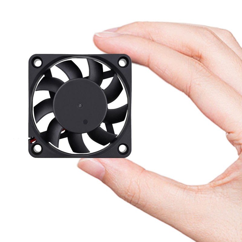 GDSTIME 5V USB Fan 60mm Mini Fan, 2 Pack 60mm