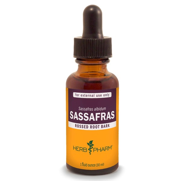 Herb Pharm Sassafras Root Bark Liquid Extract, 1 Fl Oz