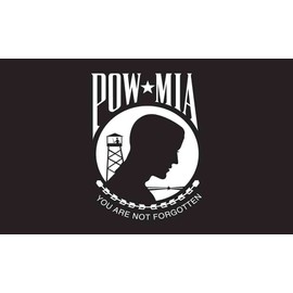 3' x 5' 3x5 FT POW-MIA Flag SolarMax Nylon US Made Single Reverse