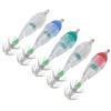LED Underwater Fishing Lure Light Deep Drop Shape Waterproof Flashing