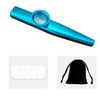Blue Kazoo Whistle with 10 Whistles Film and Storage Bag,