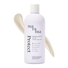 MARAMA | Protect Shampoo Para Cabello Teñido 500 ml – Contiene Aminoácidos y Caléndula Orgánica | Sin Sulfatos y Parabenos | Shampoo Antifrizz