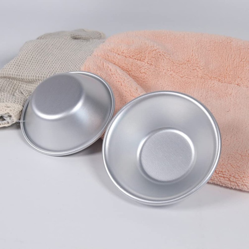 Kichvoe 12pcs Egg Tart Mold Egg Tart Tins Muffin Tins