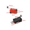 ​​20-Pack V-156-1C25 SPDT Limit Switches – Silver-Alloy Contacts with Roller