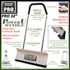 MANPLOW PRO Snow Pushers (PRO with Power U Handle Upgrade,