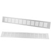 2PCS Air Vent Cover,TTZEZE Aluminium Alloy Rectangle Vent Covers for