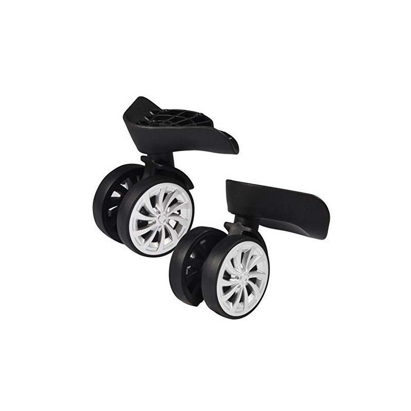 Universal Luggage Wheel, 2pcs Caster Swivel Wheels Replacement Wheels Travel