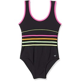 Haute Pression Girls Swimming Costume, black
