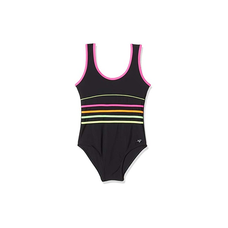 Haute Pression Girls Swimming Costume, black