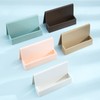 Hilsayum Business Card Holder Business Card Display Stand Vertical Card