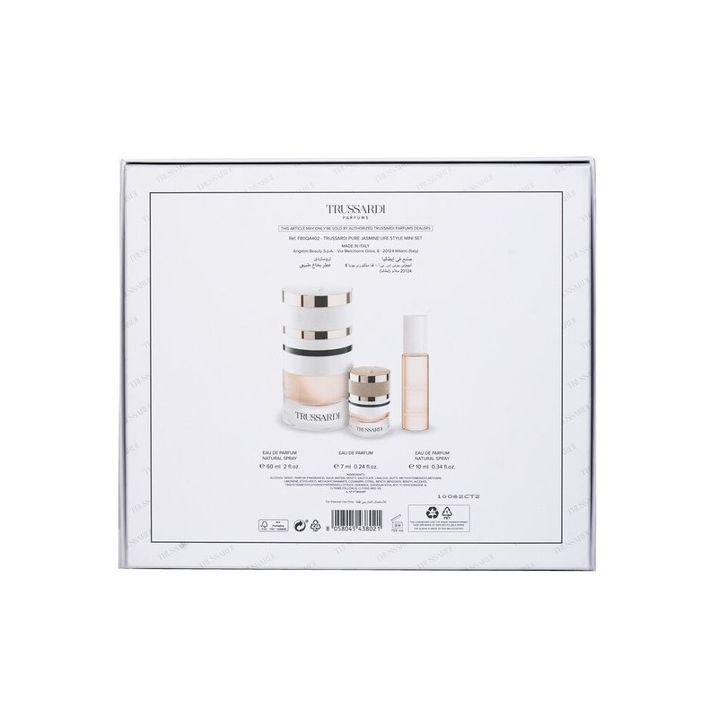 Trussardi Pure Jasmine Lifestyle Box 3 pcs / 트루사르디 퓨어