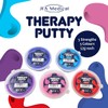 JFA Medical Therapy Exercise Putty 5 Strengths Alternative Colours -