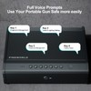 PINEWORLD Biometric Gun Safe For Handgun, Pistol Safe with Fingerprint/Backlit