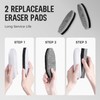 loukin Dry Erase Eraser with Replaceable Felt Pad, Whiteboard Eraser