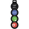 Aladine - 4 Inchiostri per bambini staccabili - Nero, Blu,