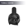 Thimble Drill Bit Live Center, Durable Drill Chuck Universal Thimble