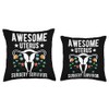 Uterus Removal Surgery Recovery Products Hysterectomy Throw Pillow