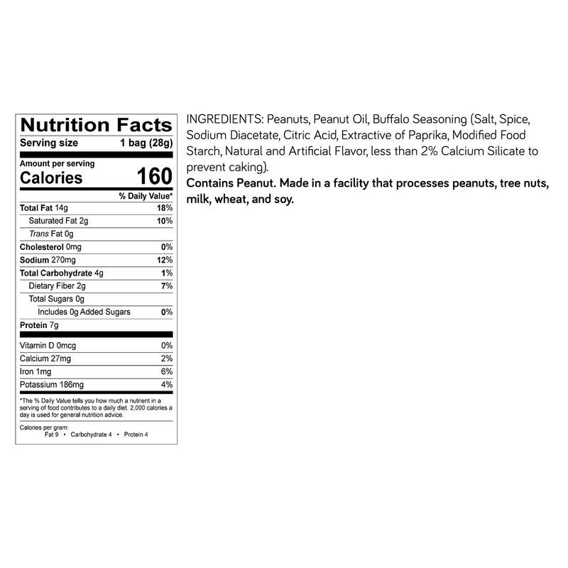 Buffalo Nuts Peanuts, 10lb box