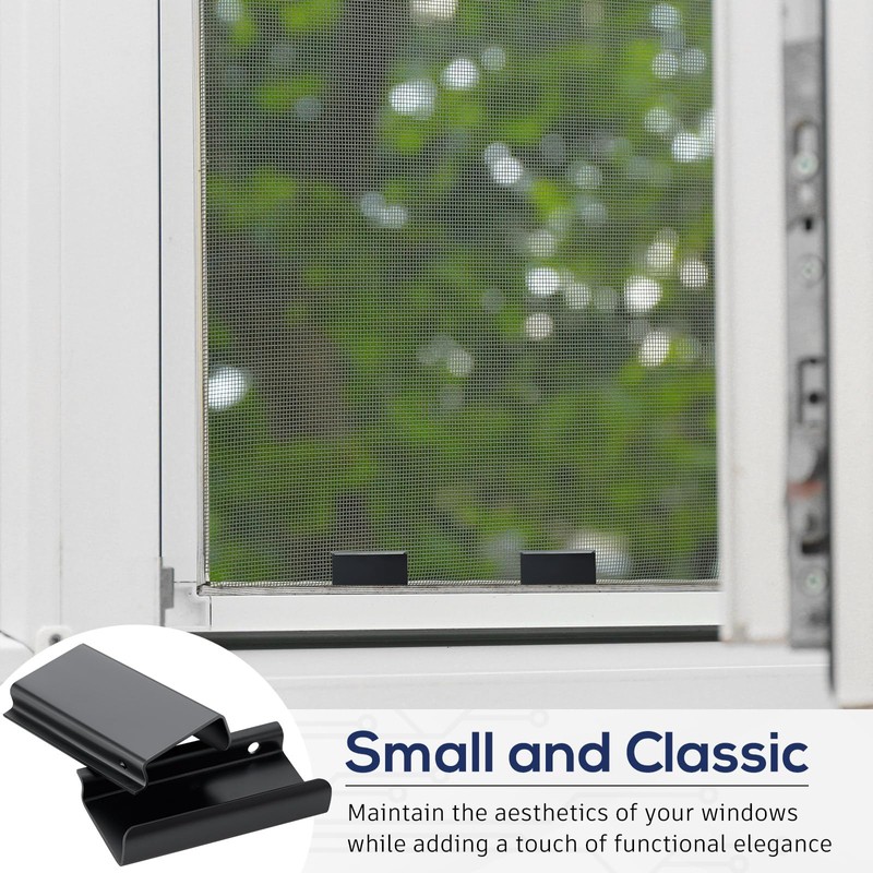 Yaocom 40 Pcs Window Screen Pull Tabs Window Screen Spline