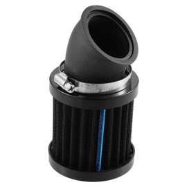 X AUTOHAUX Motorcycle Air Filter Universal 28mm to 48mm Air Filters Pod Inner Dia 45 Degree for HONDA for YAMAHA for SUZUKI ATV SSR TTR Black