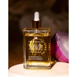 Generic Organic Onion Oil for Hair Growth, Anti-Breakage and Dandruff Treatment, 3.38 fl oz