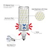 TSOCO E12 LED Bulbs,16W LED Chandelier Light Bulbs,120 Watt Equivalent,3000K