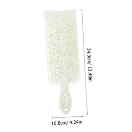 TOVINANNA 1set Hair Dyeing Brush Board Hair Coloring Highlighting Tool Protect Scalp