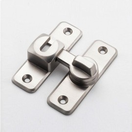 Sliding Door Latch Lock C2 (Silver) Locking Device