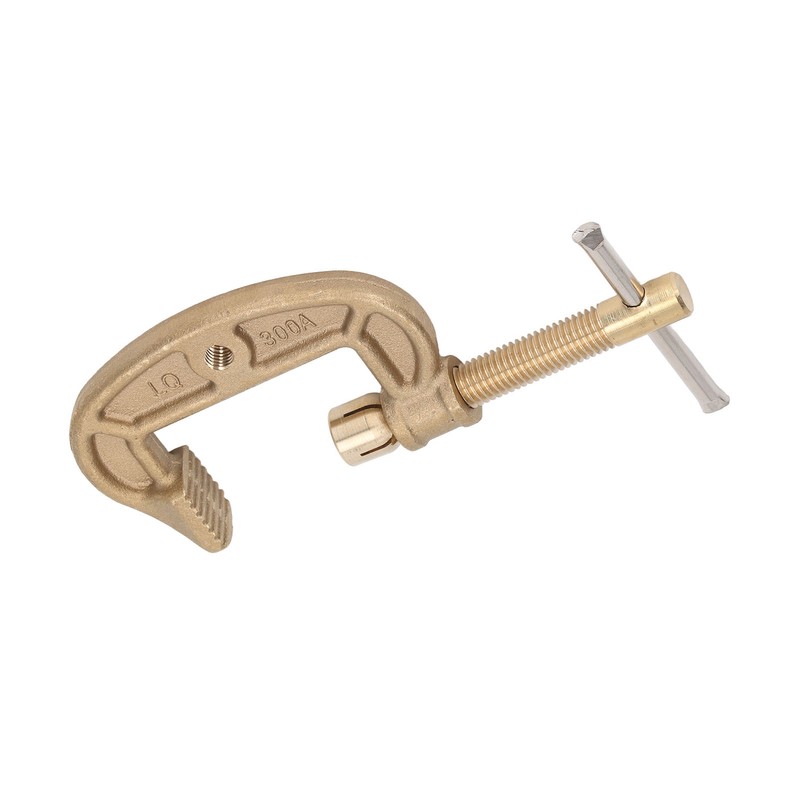 Welding Ground Clamp Brass Good Electrical Conductivity Anti Oxidation G