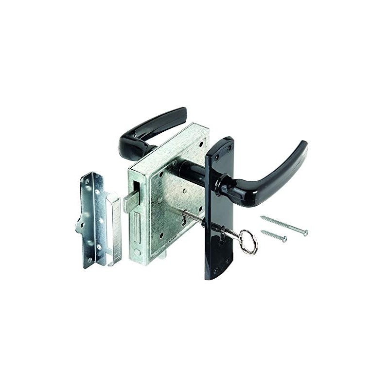 Gah-Alberts 214845 Box Lock with Night Latch / BB Holes
