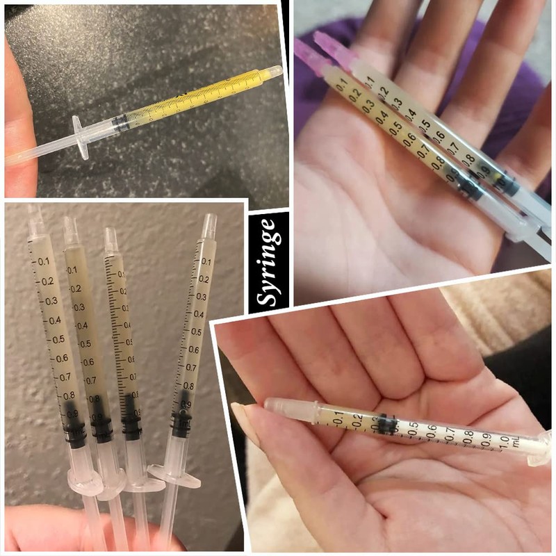 1ml Sryinge with Cap, Luer Slip Tip, Whole Pack Bulk