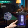 iMountek Solar Powered Electric Bug Zapper Indoor Mosquito Killer Lamp