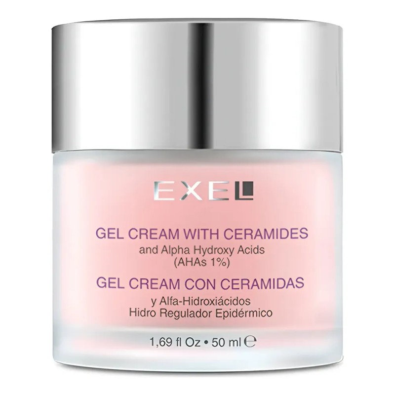Gel Crema Con Ceramidas Hidratante Restaurador Cutáneo Exel