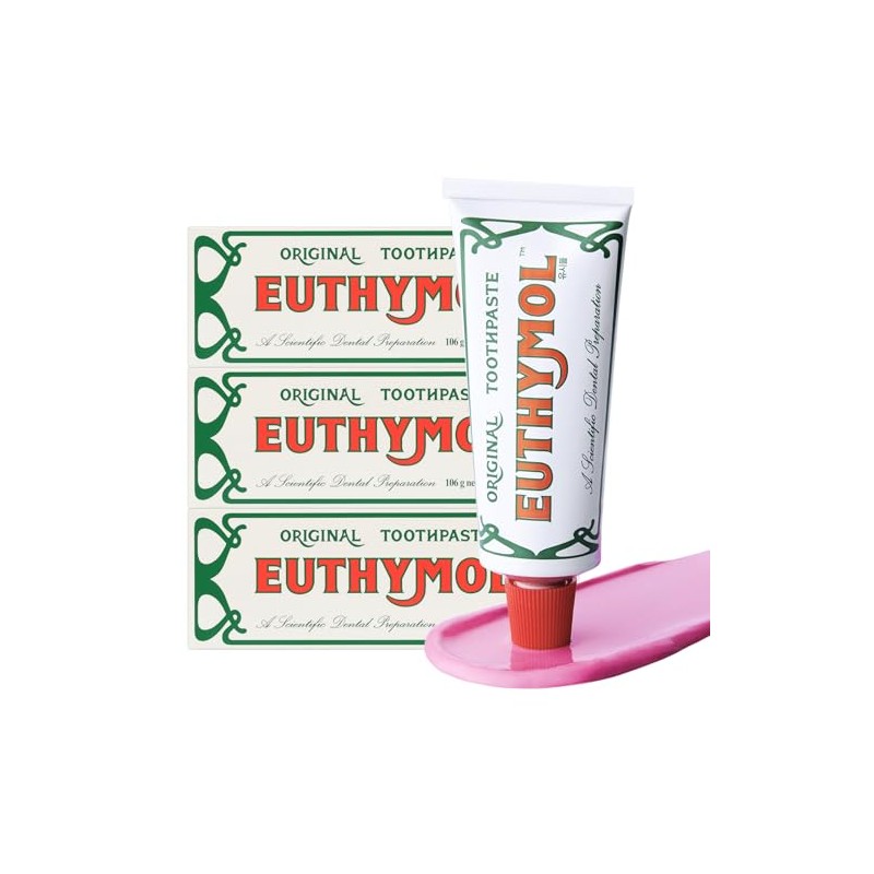 Euthymol Pasta de Dientes Original (3.7 fl oz, Paquete de