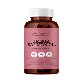 Omega 3 Suplemento Alimenticio Aceite Salmón Ingredientes Naturales 120 Capsulas 1000 mg